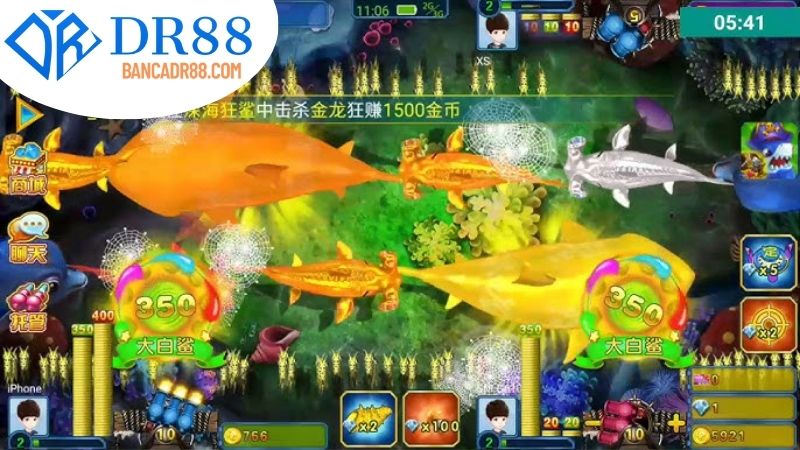 Cách chơi bắn cá online trên DR88
