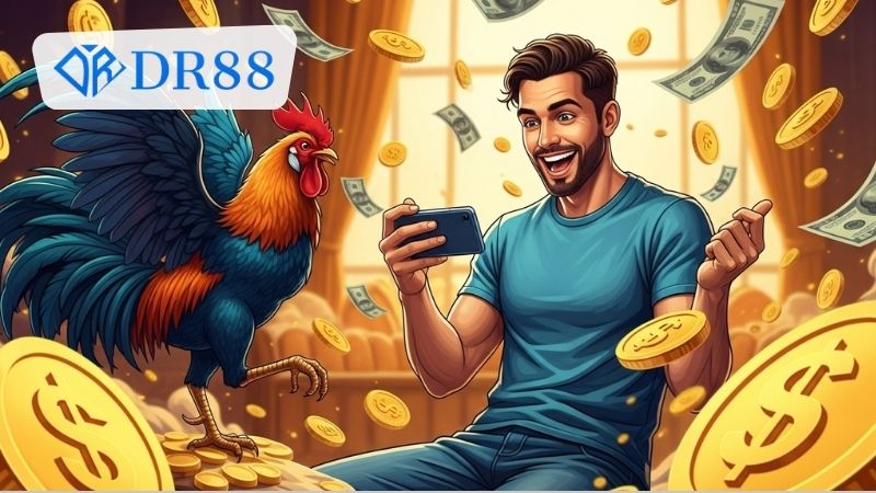 Lợi ích khi chơi đá gà cựa dao trên app DR88
