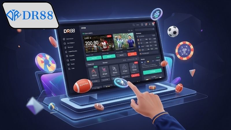 Tỷ lệ kèo tại DR88 cập nhật liên tục khi cá cược thể thao DR88