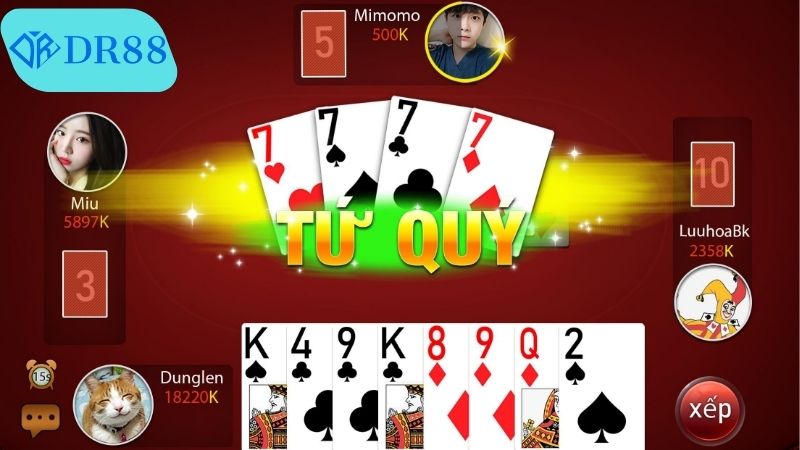 Đánh bài trực tuyến DR88 với đa dạng trò chơi hấp dẫn