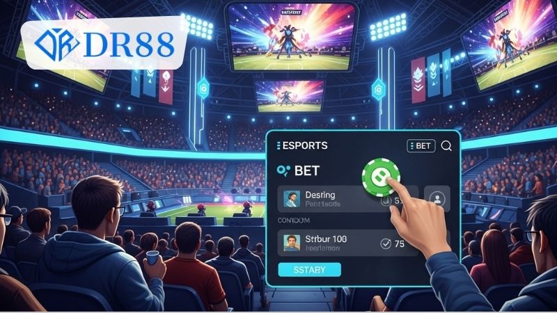 Top 5 trò chơi E-sports phổ biến tại DR88