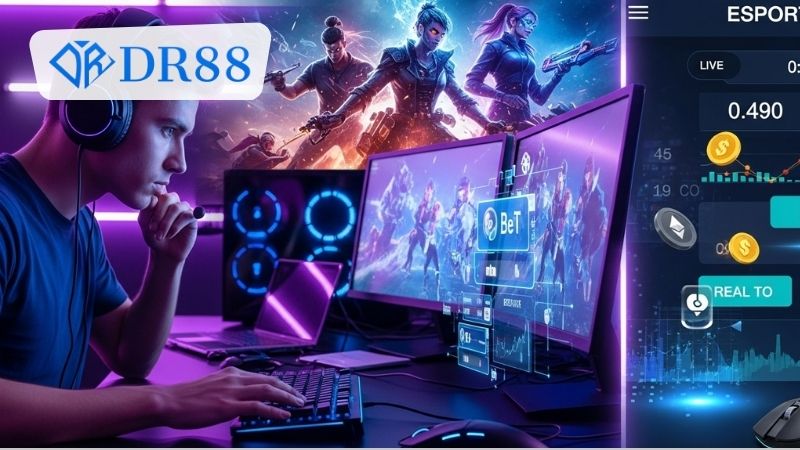 Các kèo cược có tỷ lệ cược E-sports hấp dẫn DR88