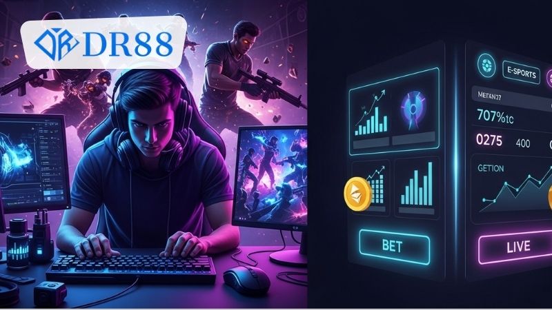 Kinh nghiệm chọn kèo tỷ lệ cược E-sports hấp dẫn DR88