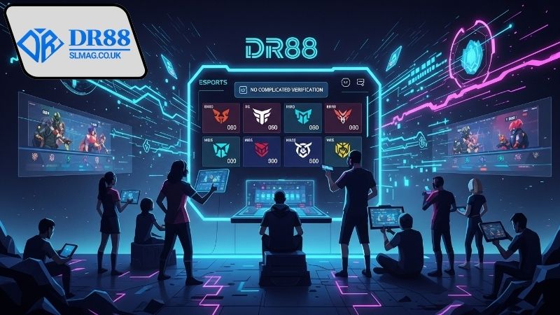 Các game cá cược esports không yêu cầu xác minh phức tạp DR88