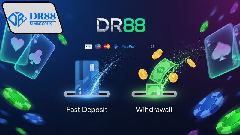 Cách rút tiền từ game bài trực tuyến có hỗ trợ nạp rút nhanh DR88
