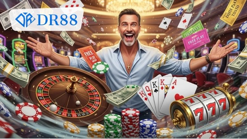 Các hình thức ưu đãi chào mừng thành viên mới DR88