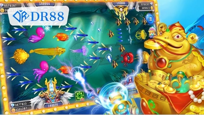 Hướng dẫn chơi bắn cá siêu tốc tại DR88 từ A-Z