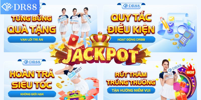 Ưu đãi ngập tràn cứ chơi là nhận quà hot tại DR88